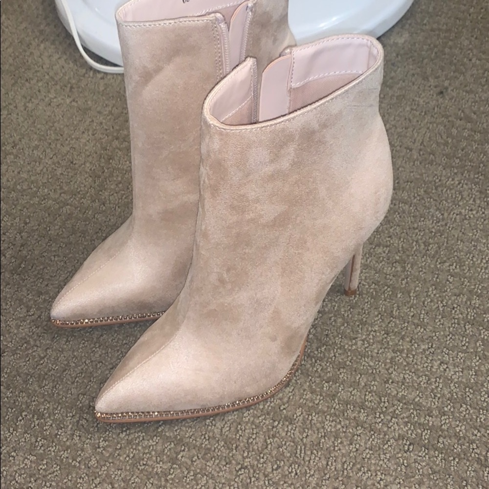 Tan Booties